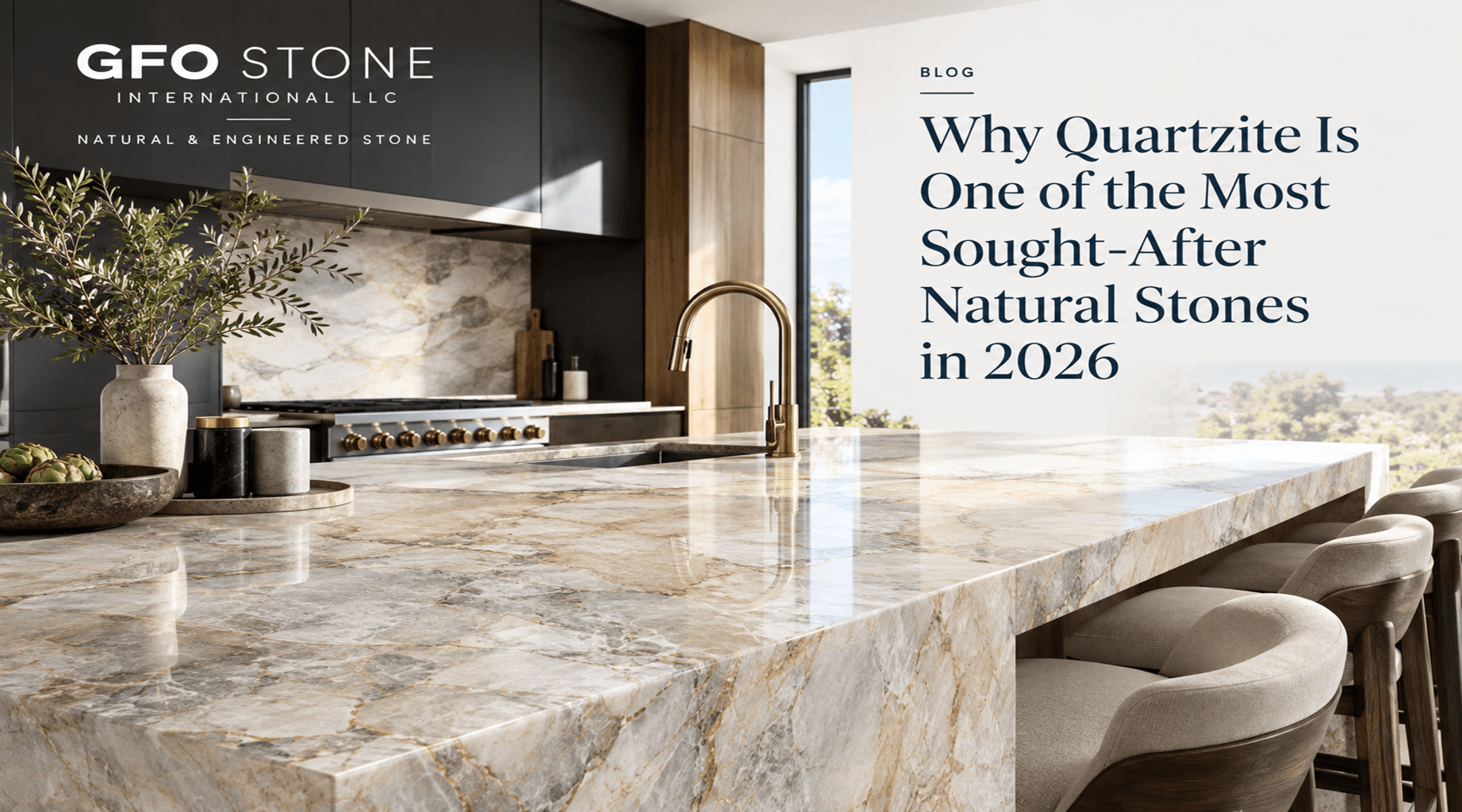 Why Quartzite Is Trending in 2026 | GFO Stone
