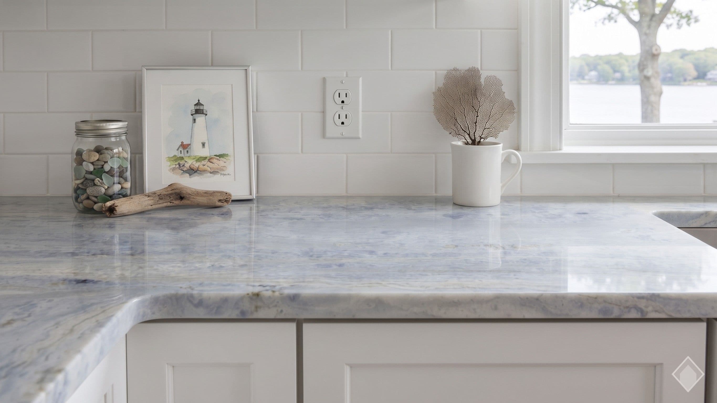 Bianco Scintillante Marble Marble slab