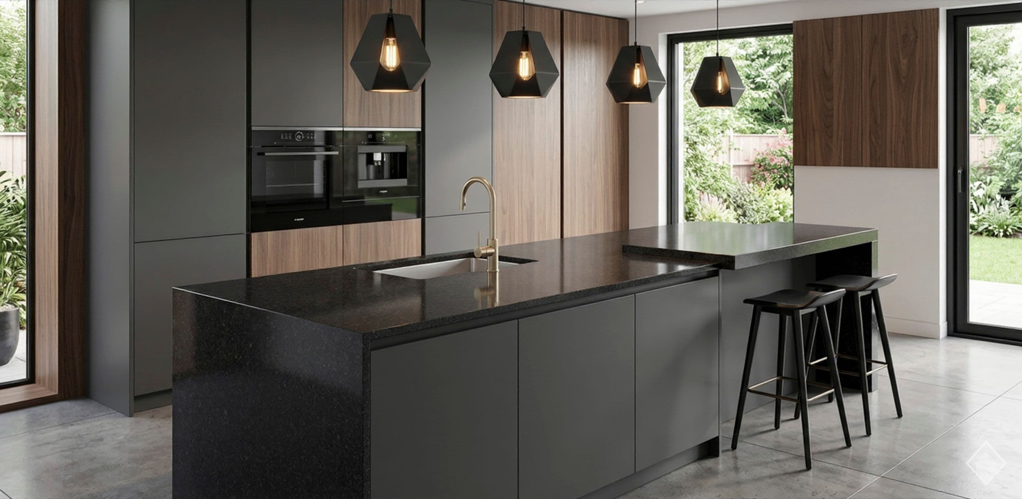 Black Pearl Granite Granite slab