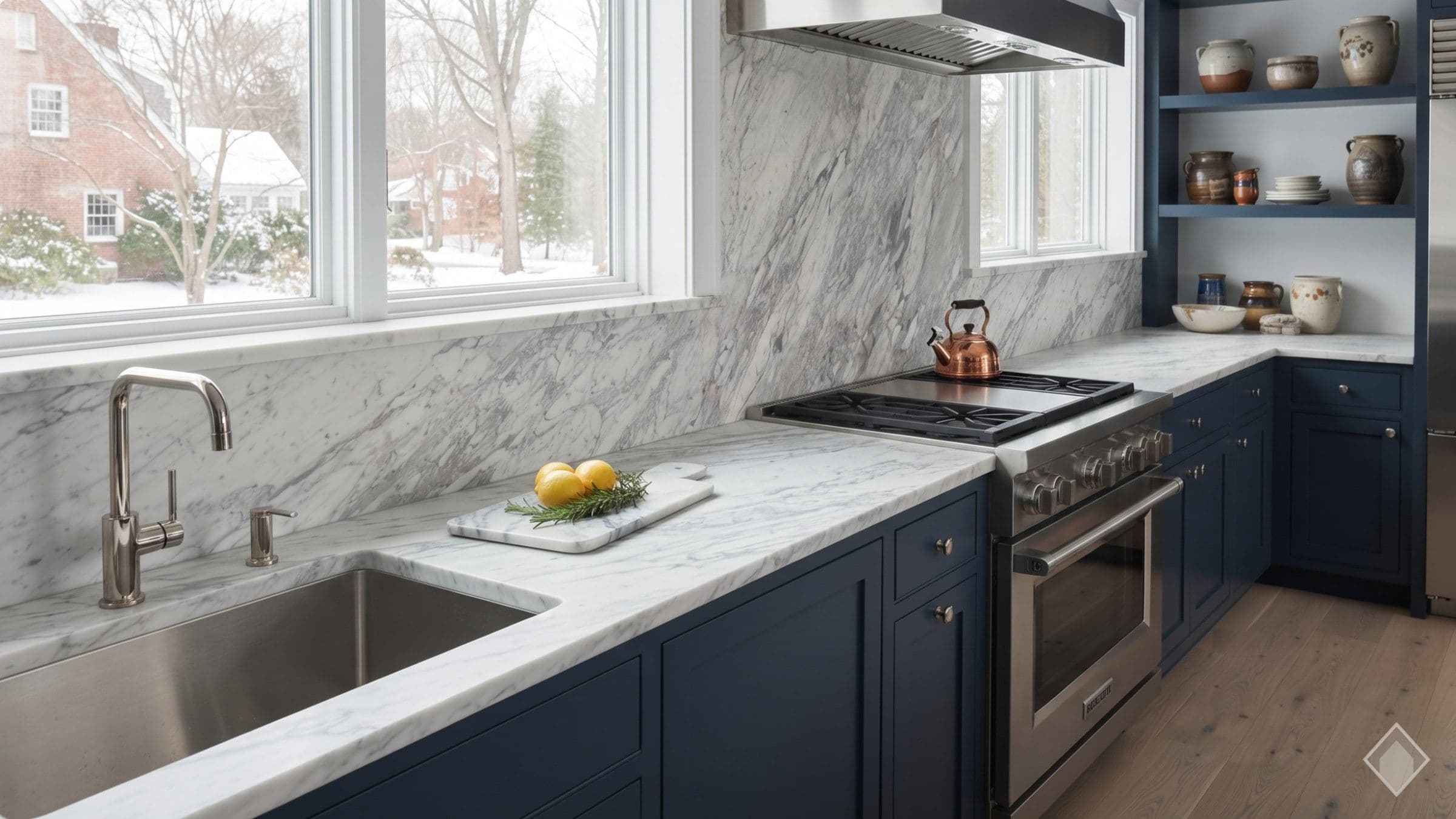 Calacatta Carrara Marble Marble slab