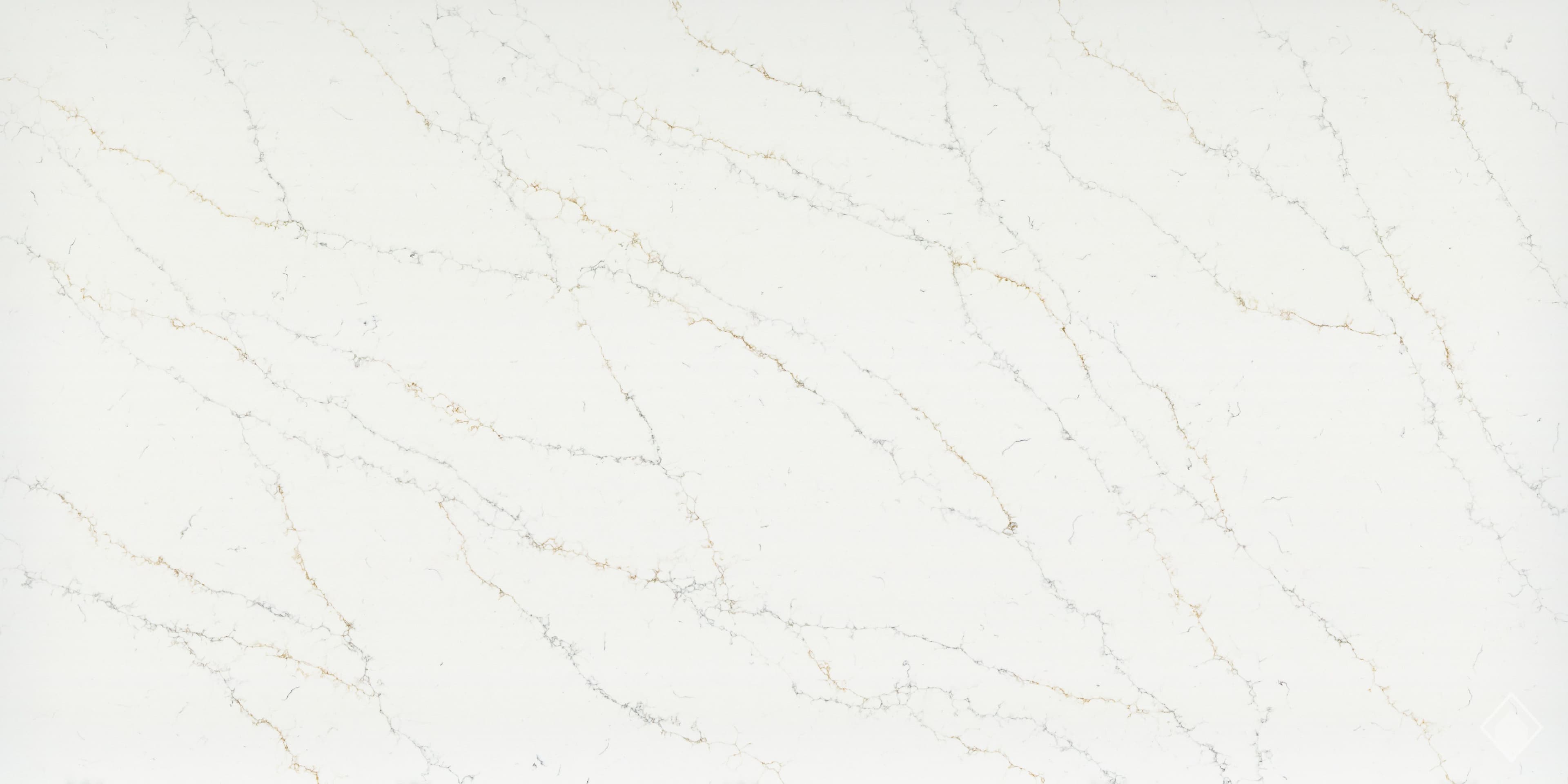 GFO Quartz Calacatta Goldy Storm quartz slab