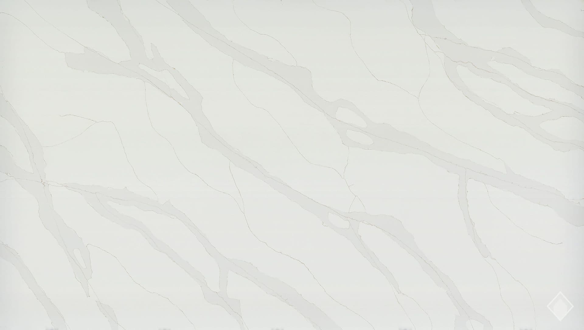 GFO Quartz Calacatta Haze quartz slab