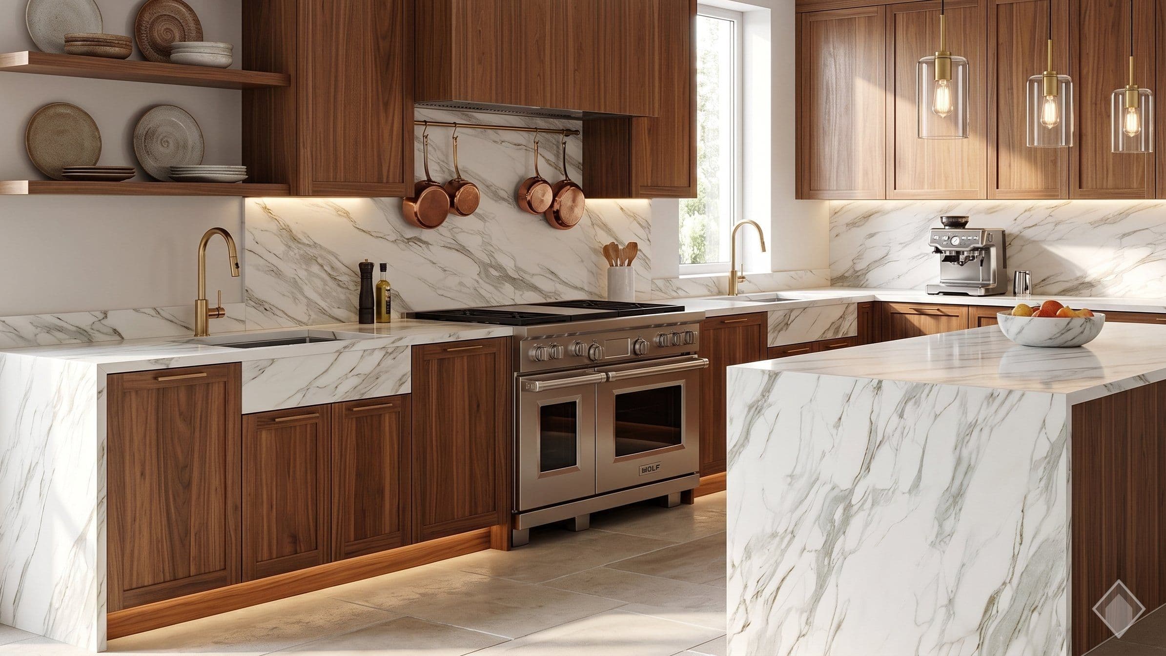 GFO Quartz Calacatta Statuario Quartz quartz slab