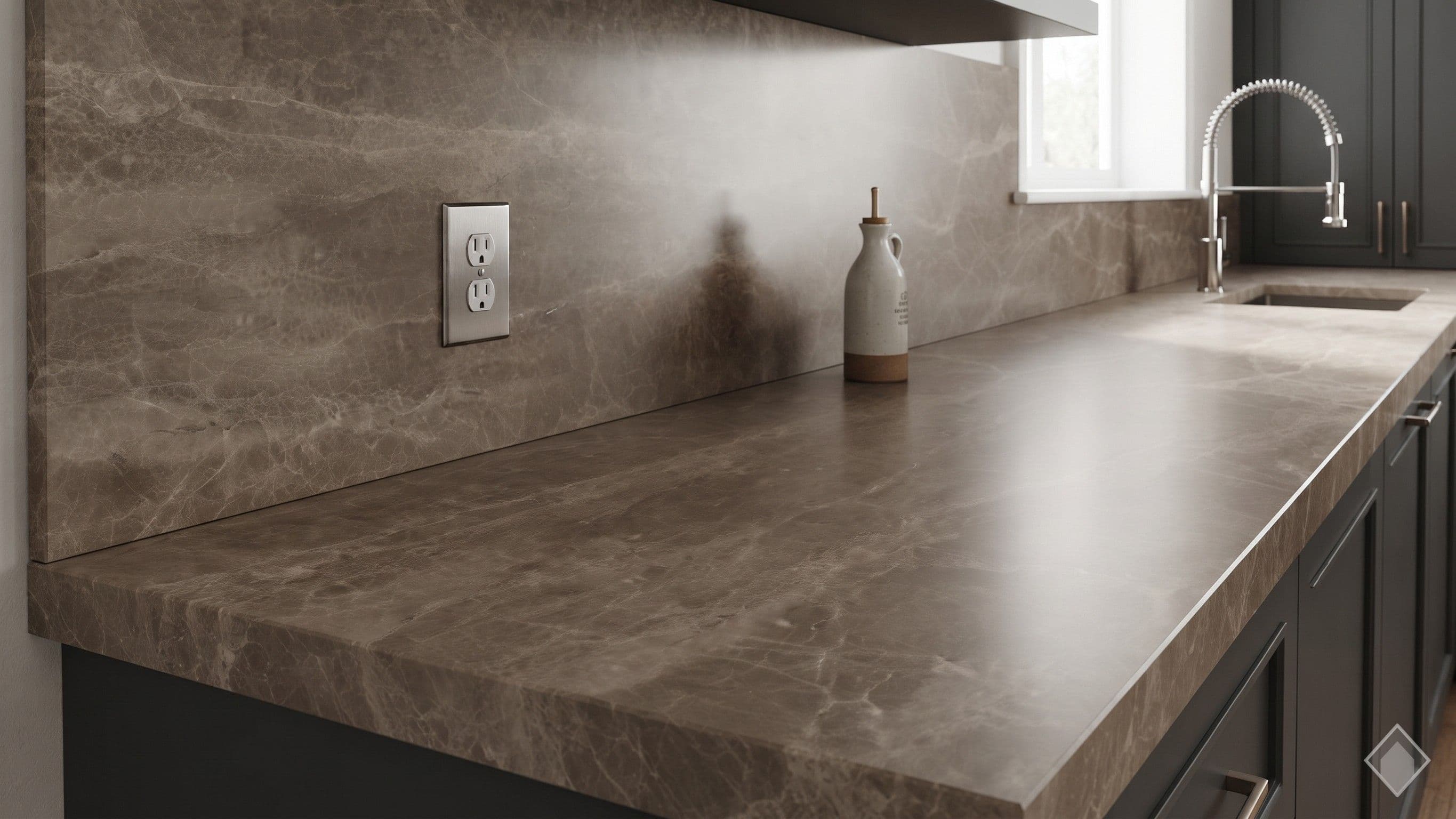 Light Emperador Marble Marble slab