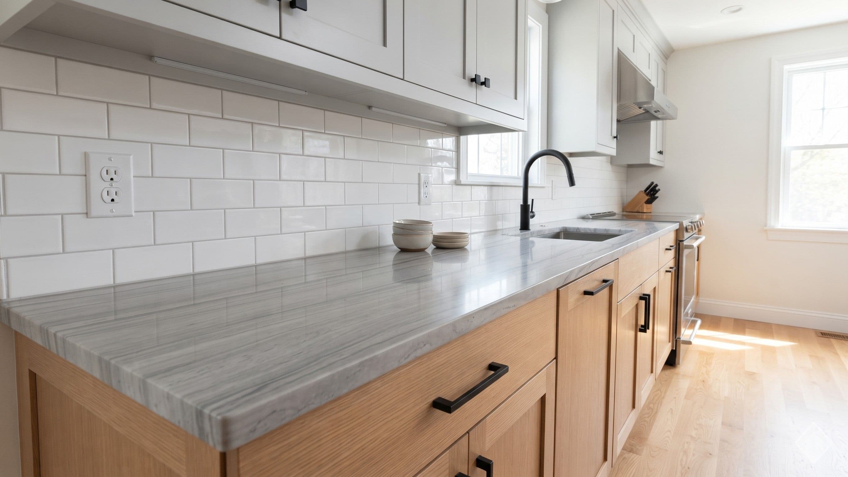 Nestos White Marble Marble slab