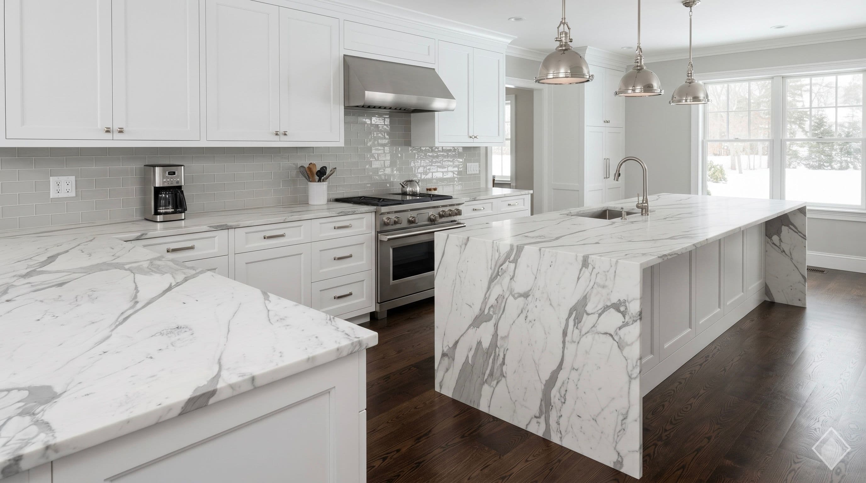 Statuario Marble 3cm Marble slab