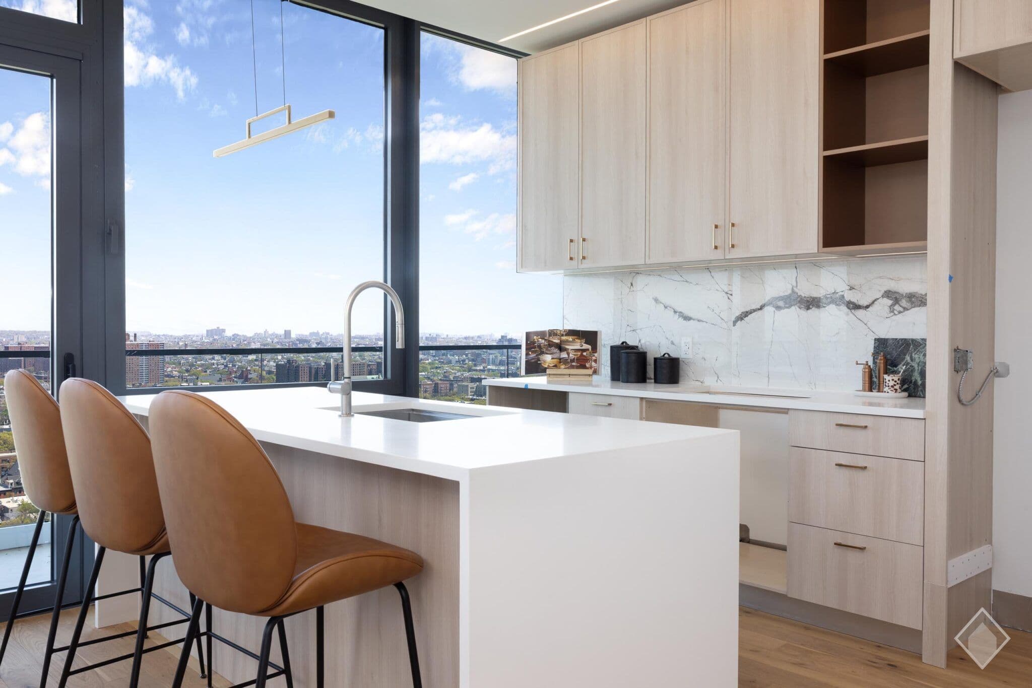 Pure White in 240 Willoughby Street | Fort Greene, Brooklyn — Kitchens